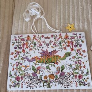Dior Limited Edition Dragon Floral Gift Bag